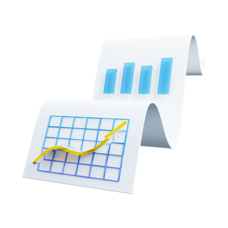 Rapport de croissance  3D Icon