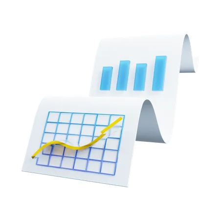 Rapport de croissance  3D Icon