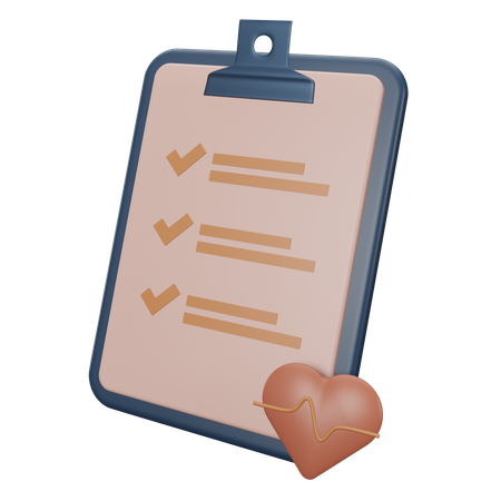 Rapport de gym  3D Icon