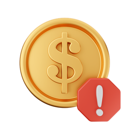 Rapport en dollars  3D Icon