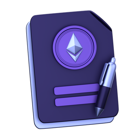 Rapport Ethereum  3D Icon