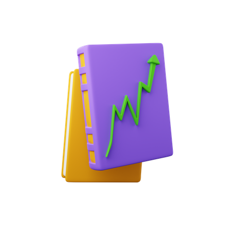 Rapport financier  3D Icon