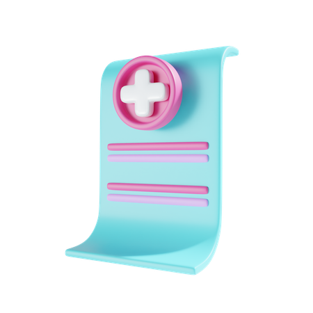 Rapport médical  3D Icon