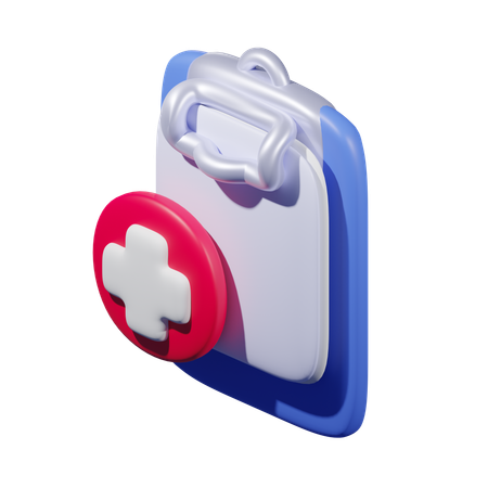 Rapport médical  3D Icon