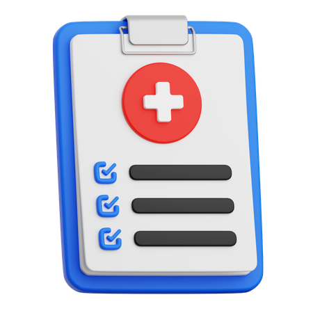 Rapport médical  3D Icon