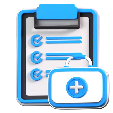 Rapport médical  3D Icon