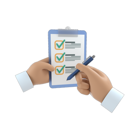 Rapport médical  3D Icon