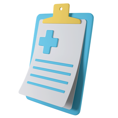 Rapport médical  3D Icon