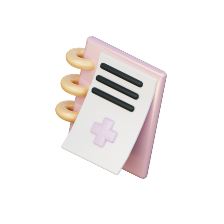 Rapport médical  3D Icon