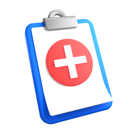 Rapport médical  3D Icon
