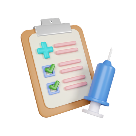 Rapport médical  3D Icon