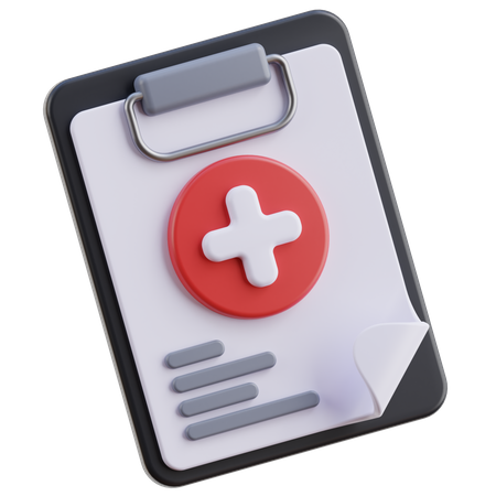 Rapport médical  3D Icon