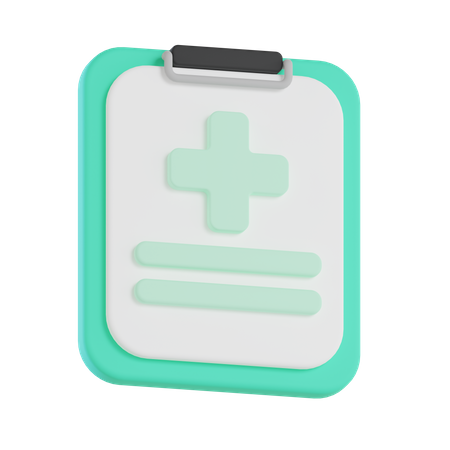 Rapport médical  3D Icon