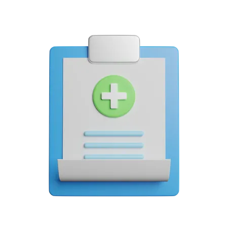 Rapport médical  3D Icon