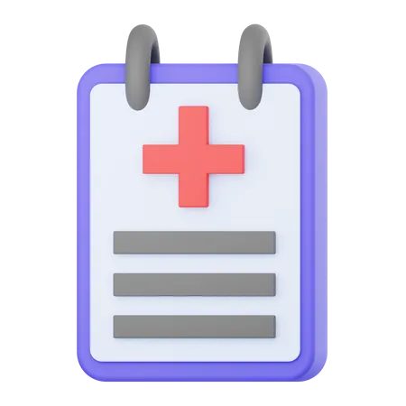 Rapport médical  3D Icon