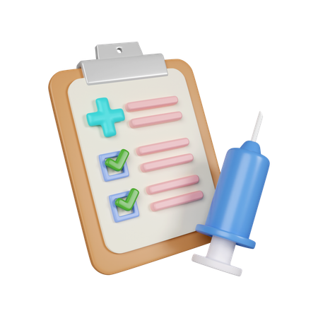 Rapport médical  3D Icon