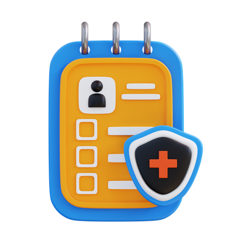 Rapport médical  3D Icon