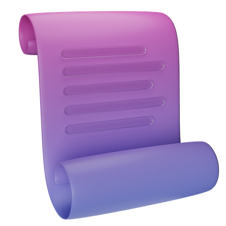 Rapport papier  3D Icon