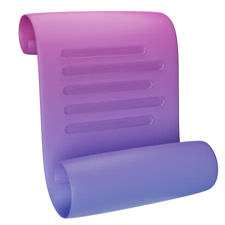 Rapport papier  3D Icon