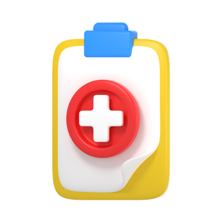 Rapports médicaux  3D Icon