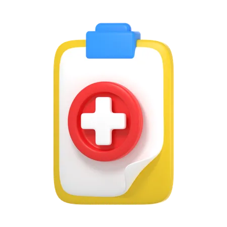 Rapports médicaux  3D Icon