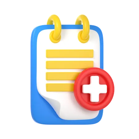 Rapports médicaux  3D Icon