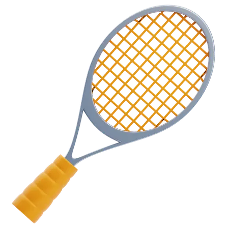 Raqueta de badminton  3D Icon