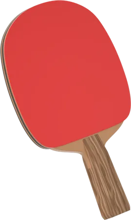 Raqueta de ping pong  3D Icon