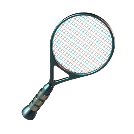 Raqueta de tenis  3D Icon