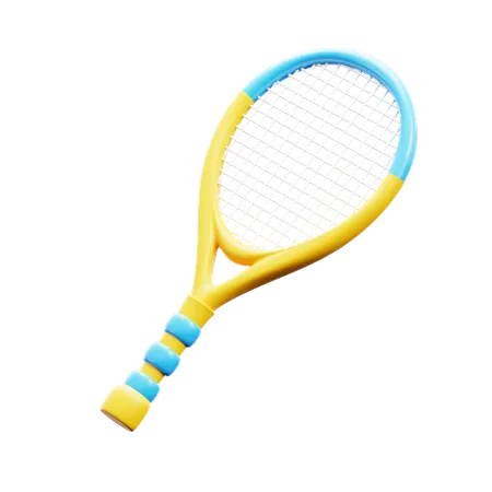 Raqueta de tenis  3D Icon