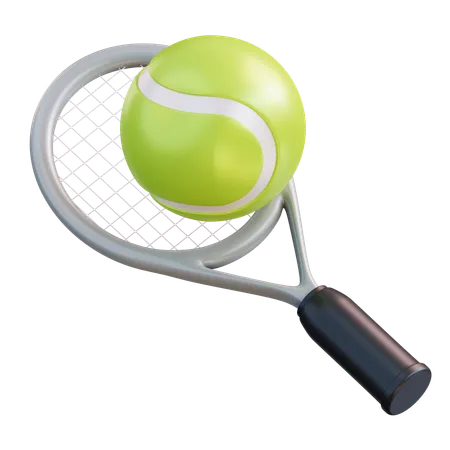 Raqueta de tenis  3D Icon