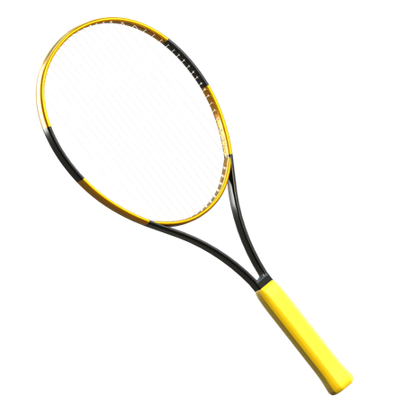 Raqueta de tenis  3D Icon