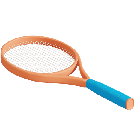 Raqueta de tenis  3D Icon