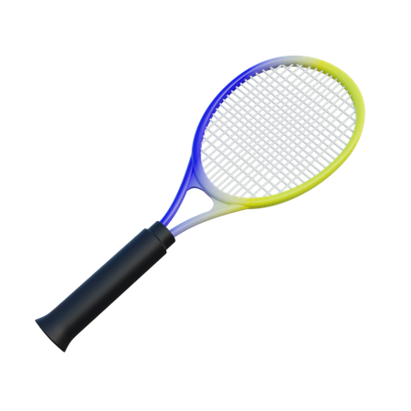 Raqueta de tenis  3D Icon