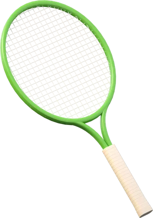 Raqueta de tenis  3D Icon