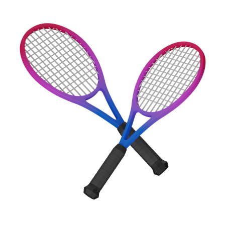 Raqueta de tenis  3D Icon