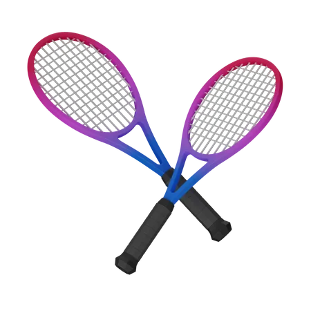 Raqueta de tenis  3D Icon