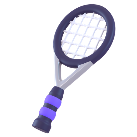 Raqueta de tenis  3D Icon