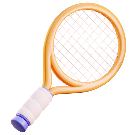 Raqueta de tenis  3D Icon