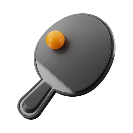 Raqueta de tenis de mesa  3D Icon