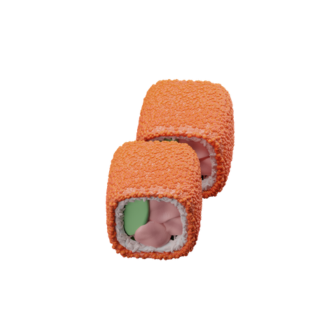 Raquetas de sushi  3D Icon
