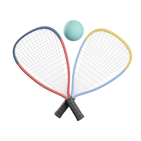 Raquetball  3D Icon