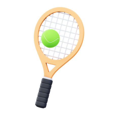 Raquete  3D Icon