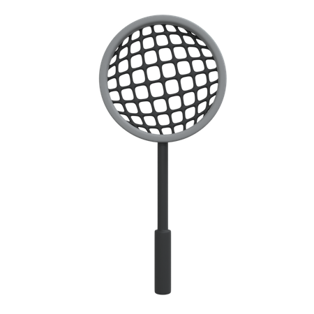 Raquete de badminton  3D Icon