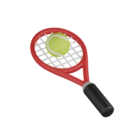 Raquete de tênis  3D Icon