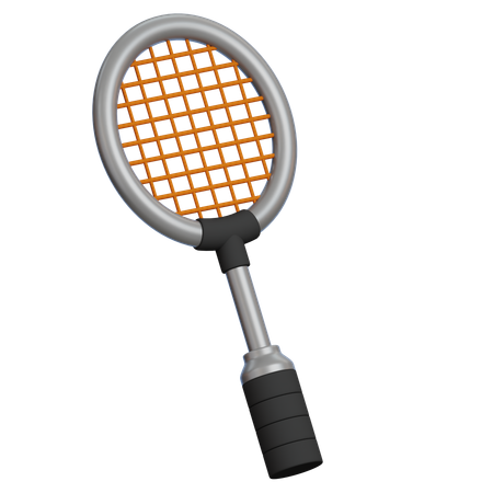 Raquette de badminton  3D Icon