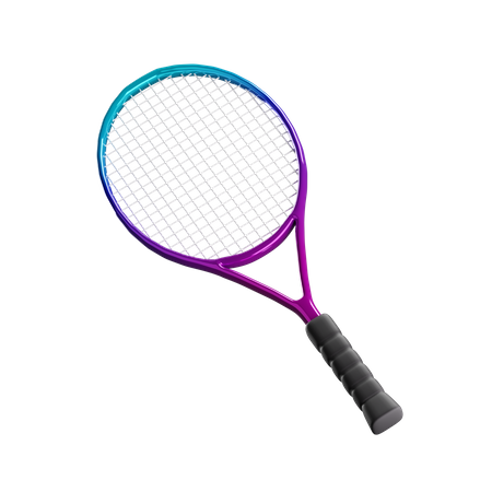 Raquette de badminton  3D Icon