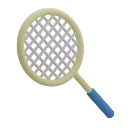 Raquette de badminton  3D Icon