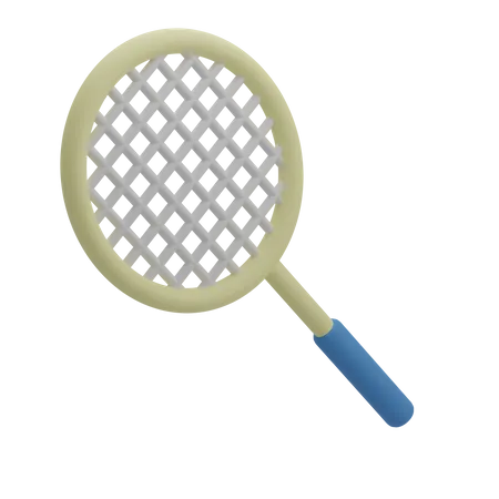 Raquette de badminton  3D Icon