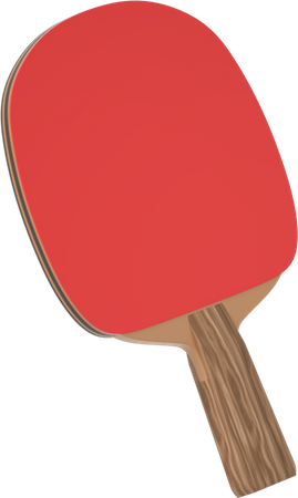 Raquette de ping-pong  3D Icon